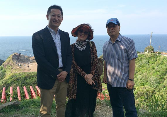韓国マジュン旅行社が長門市を訪問