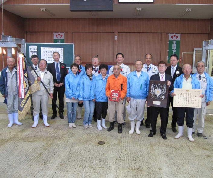 県畜産共進会・第61回和牛共進会（2013年10月）